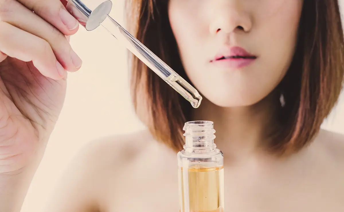 essential oils for skin dropper